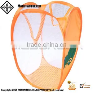High Quality Fashion Design Wholesale Colorful Custom Cartoon Mesh Storage Basket Organizer thumbnail-3