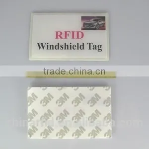 Windshield RFID Tag for Gates Communities, Secured Parking and Access Control Application thumbnail-4