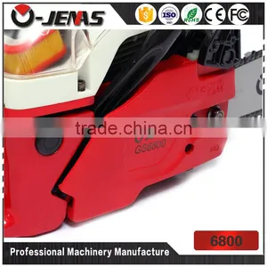 Ojenas Durable 68cc 3.2kw Agriculture Garden Tools Petrol Chain Saw Wood Cutting Machine thumbnail-6