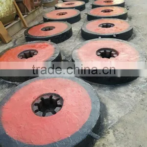 High Efficiency Wet Pan Mill for Grinding Gold Ore/iron Ore /lead&zinc Ore thumbnail-2