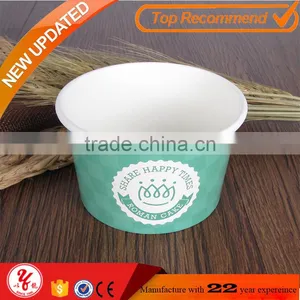 Wholesale Disposable Hot Soup Paper Bowl With Plastic Lid thumbnail-1