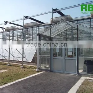 PC Sheet Greenhouse Glass Greenhouse Venlo Greenhouse for Research and Exhibition thumbnail-4