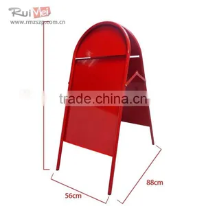 Double Sides Metal Advertising Board Rack thumbnail-2