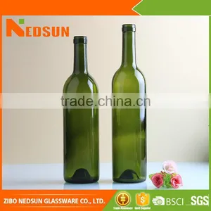 High Quality Eco-friendly 750ml Chinese Factory Tall Wine Bottles thumbnail-1