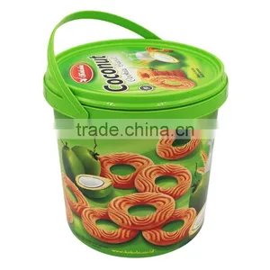 400g Custom IML Plastic Cracker Container,Manufacturer of Plastic IML Packaging Products thumbnail-4