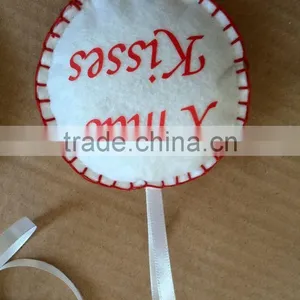 Felt Handmade Christmas Decoration/christmas Ornaments, Round thumbnail-6