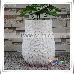 Popular Indoor Large Decorative Fiberglass Planters thumbnail-1