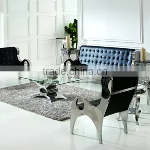 C346 Hot Sale Durable Glass Coffee Table thumbnail-1
