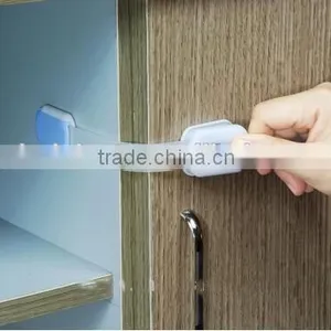 J162-2 Hot Sale High Quality Kids Safty Adjustable Drawer Latch Door Baby Lock Baay Protection Accessories thumbnail-2
