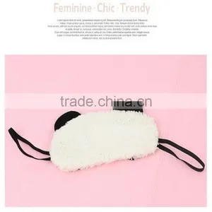 N182 Funny Plush Panda Animal Sleep Eye Mask thumbnail-1