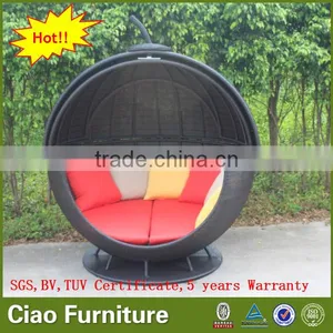 All Weather Garden Apple Sunbed Outdoor Patio Furniture thumbnail-4