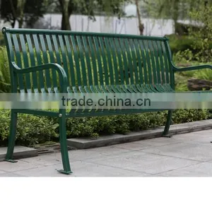 Outdoor Park Wrought Iron Benches thumbnail-4