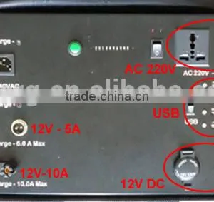 1.5kw Portable Solar/Ac Backup Lithium Power Bag thumbnail-4
