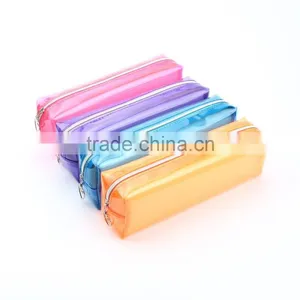 Custom Promotional Colorful Plastic Pencil Case for Girl,pencil Case thumbnail-1