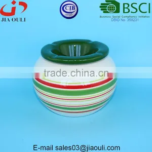 Cheap Under Glazed Ceramic Ashtray thumbnail-1