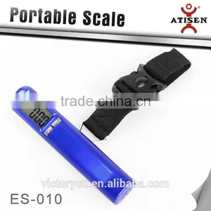 Durable 40kg/10g Portable Digital LCD Weight Hanging Hook Scale Blue thumbnail-2