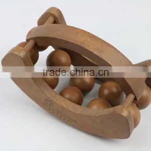 Spa Body Wooden Massage Hand Roller For Back And Leg thumbnail-1