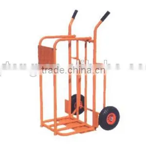 Strong Cheap 440 lb Capacity Utility Wooden Firewood Hand Trolley HT2127 thumbnail-1