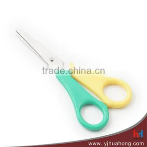 5.25" Left Hand Promotional Plastic Handle Student Scissors (HA-07B) thumbnail-2