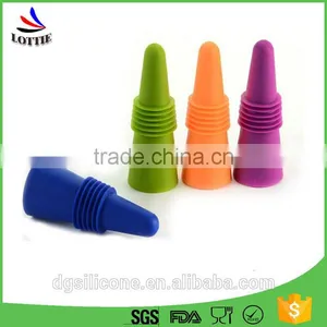 Lottie New Product Food Grade Silicone Wine Bottle Stopper/silicone Wine Stopper ,FDA Food Grade Silicone Wine Bottle Stopper thumbnail-1