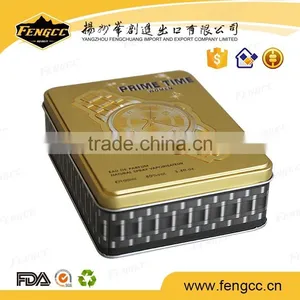 New Style Flat Blank Luxurious Small Tin Box thumbnail-3