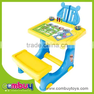 Newest Product Intelligent Toy Plastic Writing Kids Learning Desk thumbnail-1