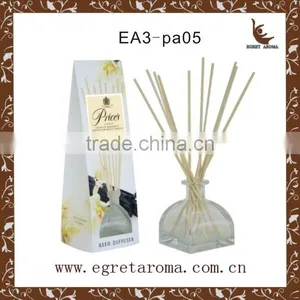 2015 New Arrival for Home Air Freshener Tent Shape Glass Diffuser Bottle With Rattan Sticks Reed Diffuser Glass Bottle thumbnail-3