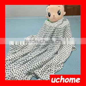 UCHOME Hot Sales Breathable Bamboo Muslin Swaddle Blanket, Baby Swaddle thumbnail-5