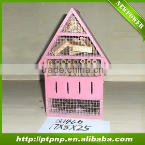 Pink 2014 Hot Sale Wooden Insect House thumbnail-1