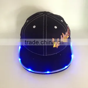 6 Panle Snapback Cap LED Light Caps And Hats Led Snapbacks thumbnail-1