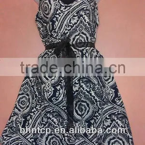 BHN906 Clothing Suppliers China Rayon Dresses Stock Available at Cheap Price Short Cocktail Dress thumbnail-1