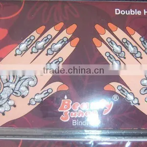 SILVER HAND TATTOO BINDI Henna thumbnail-1