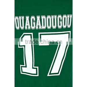 Fashion Girls Streetwear Green Long Printed Baseball Jersey Custom Made With High Quality Dry Fit Technical Performace Fabric thumbnail-3