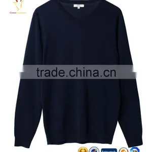New Design Knitted Mens Cashmere Sweaters 100 Cashmere Pullover thumbnail-4