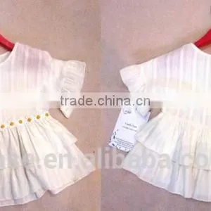 Child Girls White Cotton Cute Design Sweater Skirt thumbnail-3