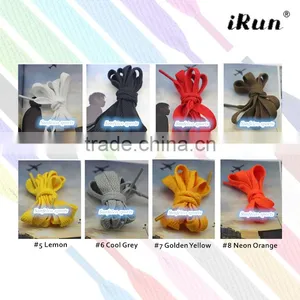 10mm Flat Plain Sneaker Shoelaces~Flat Shoelaces~Fat Shoe Laces~Fat Athletic Shoe Laces~NO MOQ~57 Colors Available~Accept Custom thumbnail-2