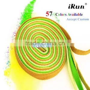 10mm Plain Sneaker Shoelaces~Flat Coloured Shoe Laces~Colours Football Boots Train Shoelaces~NO MOQ~57 Colors~Accept Custom thumbnail-1