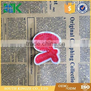 Alphabet Letter R Patch Uniform Embroidered Patch Sew Iron on Badge Applique Red Letter Towel Patch thumbnail-2