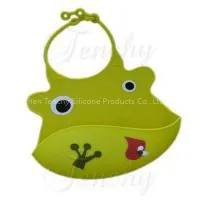 Infant Bibs Made From Food Grade Silicone thumbnail-1