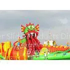 Giant Kids Inflatable Water Park For Hotel Swimming Pool , Beach Party Inflatables thumbnail-1