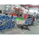 Plastic PP Single Wall Corrugated Pipe Production Line / Extrusion Machinery thumbnail-1