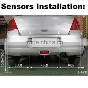 Rainow LED Display Wireless Sensor Alarm Car Parking thumbnail-6