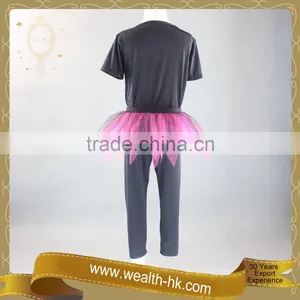 Carnival Black Skeleton Costume Halloween thumbnail-6