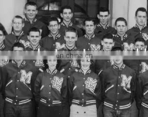 Custom Varsity Letterman Jackets Cheap/ Custom Varsity Jackets Custom Nylon Men Varsity Jackets thumbnail-1