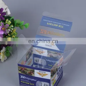 Wholesale Custom PVC Packing Box Printing, PP Plastic Box, Transparent Storage Box for Motorcycle Piston Kit thumbnail-5