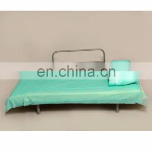 Disposable Light Blue / White PP Bedsheet for Medical Use thumbnail-1