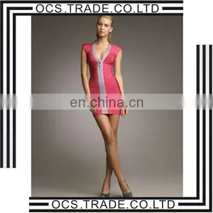 2016 Custom Rosy Cap Sleeve Bali Clothing Wholesale thumbnail-1