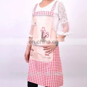 Printed Apron With Plaid for Adult thumbnail-5