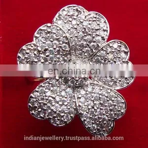Artificial Diamond Ringm Cz Jewelry Manufacturer thumbnail-1