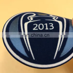 Factory Whosale Iron on Flock Patch thumbnail-6